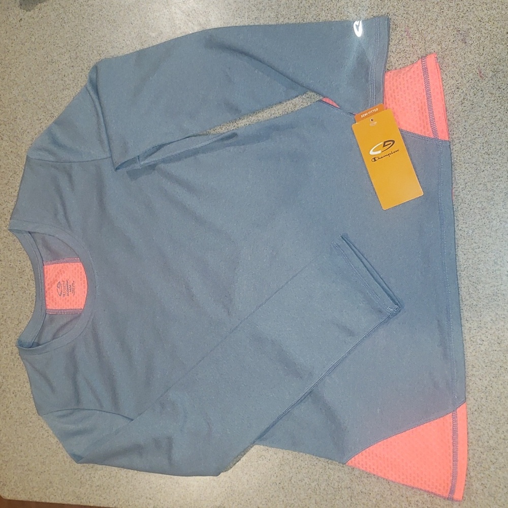 Champion Long Sleeve Athletic Shirt